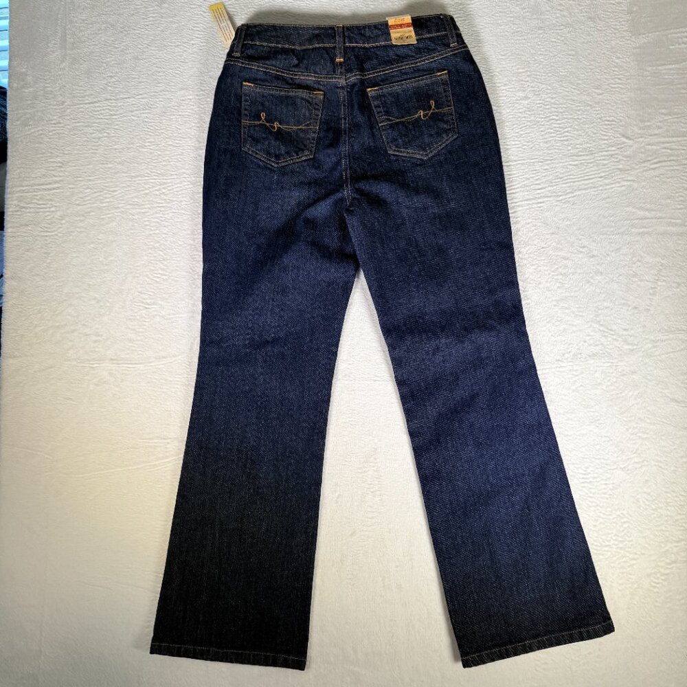 ST JOHN'S BAY WOMEN'S SECRETLY SLENDER CLASSIC FIT JEANS Bootcut 12P NWT - Picture 6 of 10